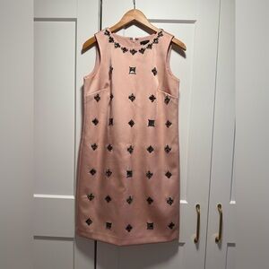 Ann Taylor Pink Sheath Mini Dress